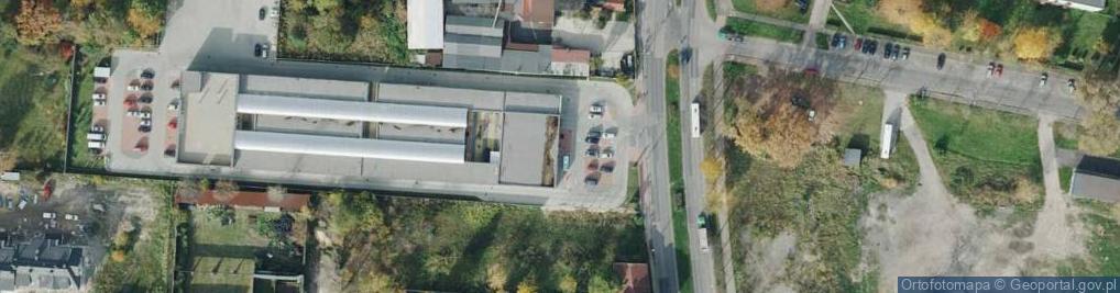Zdjęcie satelitarne Budvar Centrum Okna Częstochowa