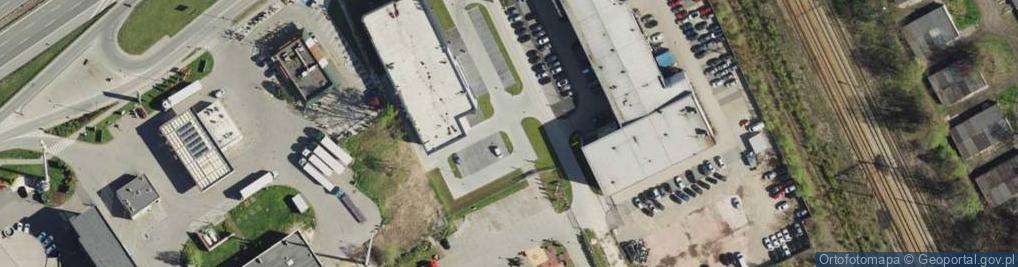 Zdjęcie satelitarne Centrum Klinkieru