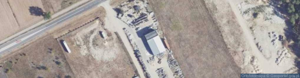 Zdjęcie satelitarne F.H.U. Rafek