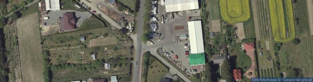 Zdjęcie satelitarne Henin - Centrum budowlane