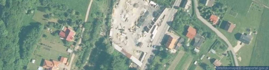 Zdjęcie satelitarne Jurex Skład materiałów budowlanych i opału