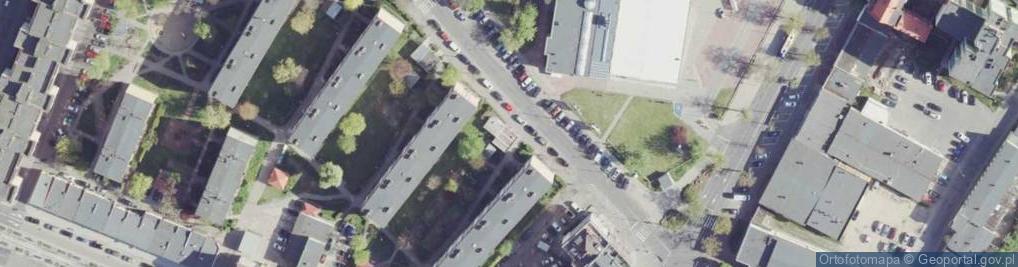 Zdjęcie satelitarne KWADRAT Market Budowlany