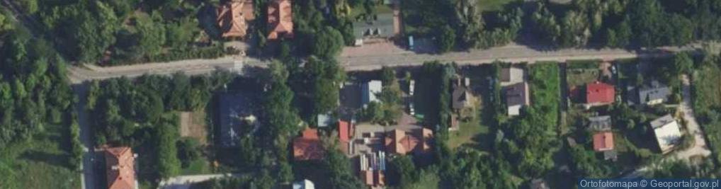 Zdjęcie satelitarne Majewski Leszek. Materiały Budowlane