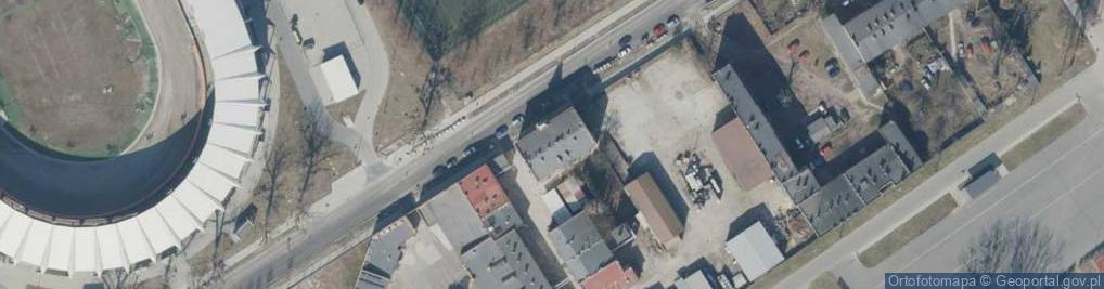 Zdjęcie satelitarne Polifarb Łódź sp. z o.o.