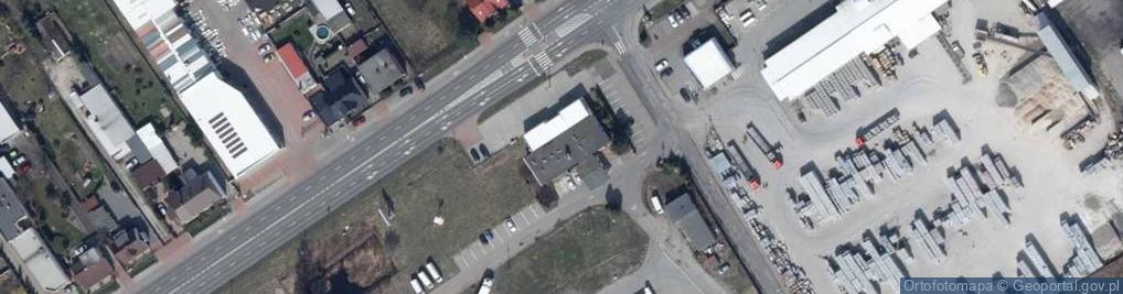 Zdjęcie satelitarne Saint-Gobain