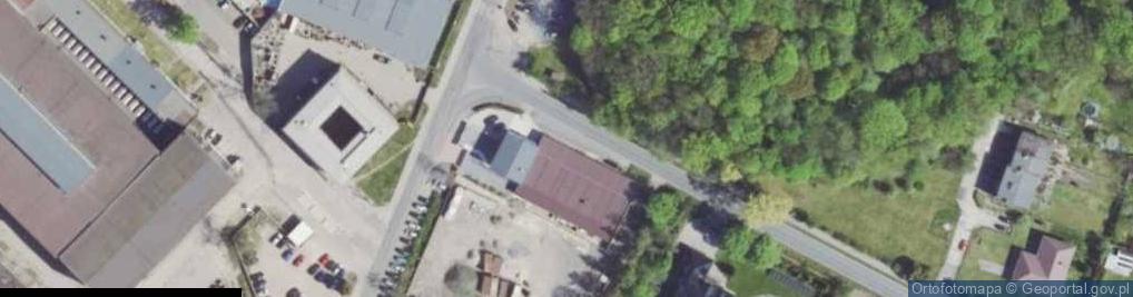 Zdjęcie satelitarne Skład Materiałów Budowlanych