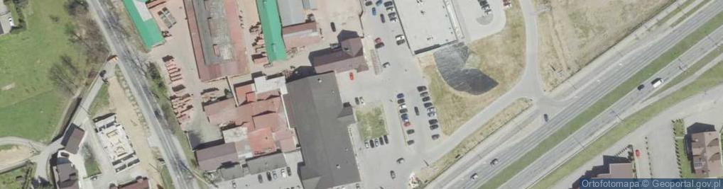 Zdjęcie satelitarne Sklep budowlany Cegielni Zawada