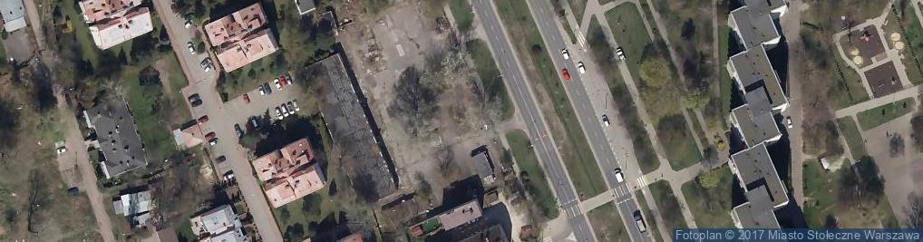 Zdjęcie satelitarne Sklep Wielobranżowy Fabjaniak E i