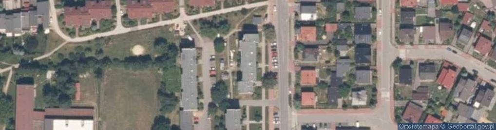 Zdjęcie satelitarne 1.Firma Remontowo-Budowlana DGK 2.Sprzedaż Hurtowa Art.Mięsnych Dariusz Grzegorczyk