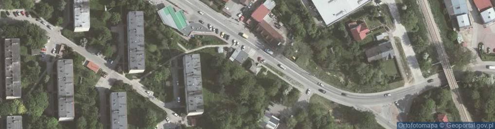 Zdjęcie satelitarne 1).Lucyna Jarecka Centrum Ubezpieczeń Optimum, 2).Wspólnik Spółki Cywilnej Firma Handlowo - Usługowa Jparkiet