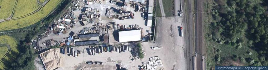 Zdjęcie satelitarne ABM Beton w Zgorzelcu