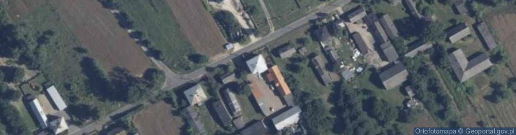 Zdjęcie satelitarne Agnieszka Dąbrowska Transport Drogowy i Roboty Ziemne