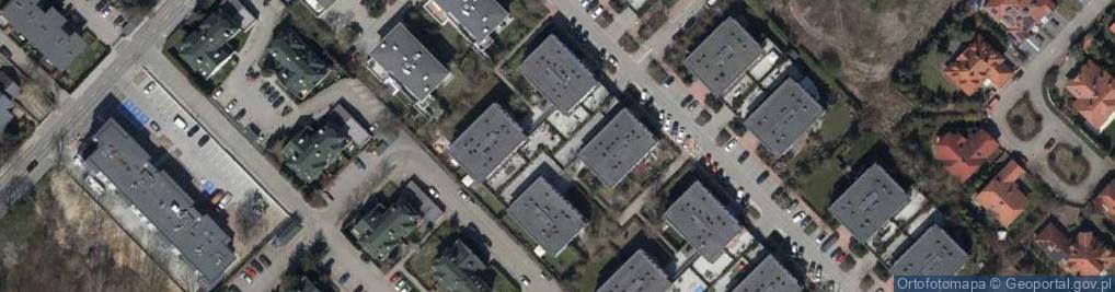 Zdjęcie satelitarne Aleksandra Senderska-Zając Biuro Architektoniczne