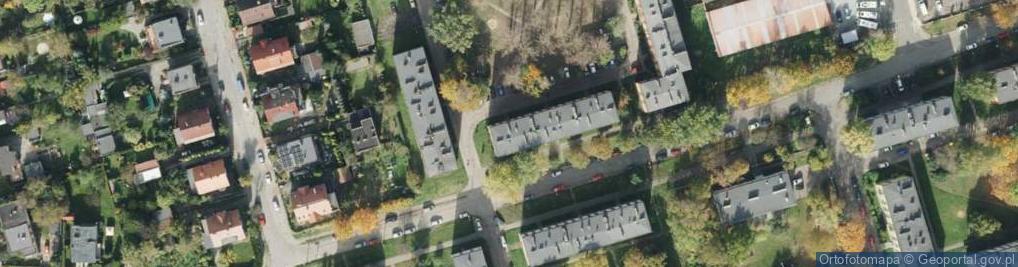 Zdjęcie satelitarne Alkam Tomasz Kamycki 41-800 Zabrze, ul.Reymonta35/4