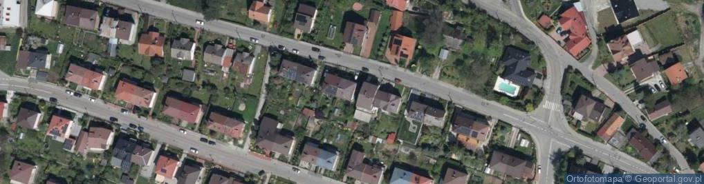 Zdjęcie satelitarne Andrzej Gajek 1.Przedsiębiorstwo Produkcyjno Usługowo Handlowe Arch i Bau Ecco 2.PPUH Stolbud