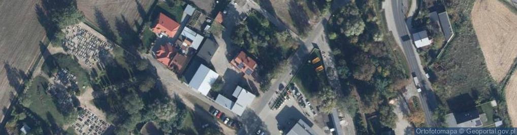 Zdjęcie satelitarne Andrzej Pelec Przedsiębiorstwo Wielobranżowe Tom-Bud