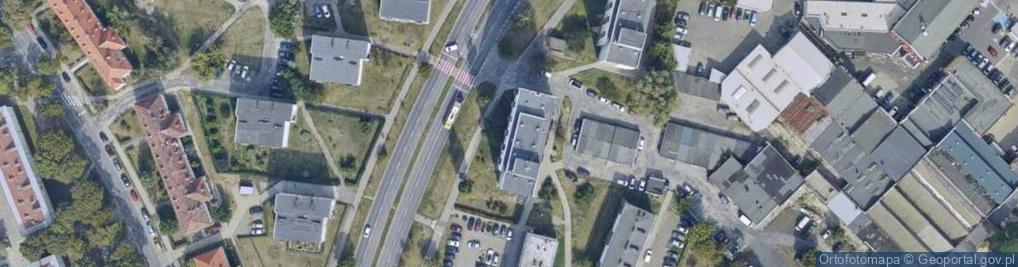 Zdjęcie satelitarne Andrzej Piasecki Zakład Inżynierii Komunikacyjnej