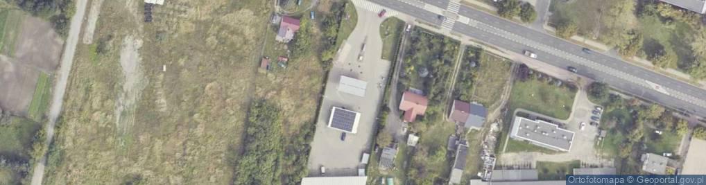 Zdjęcie satelitarne Asel Automatyka Elektrotechnika Adam Skowroński