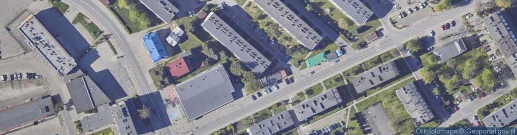 Zdjęcie satelitarne Baranowski Dariusz Firma Wielobranżowa Darpol Cyklinowanie Bezpyłowe Handel Art.Spożywczo-Przemysłowymi