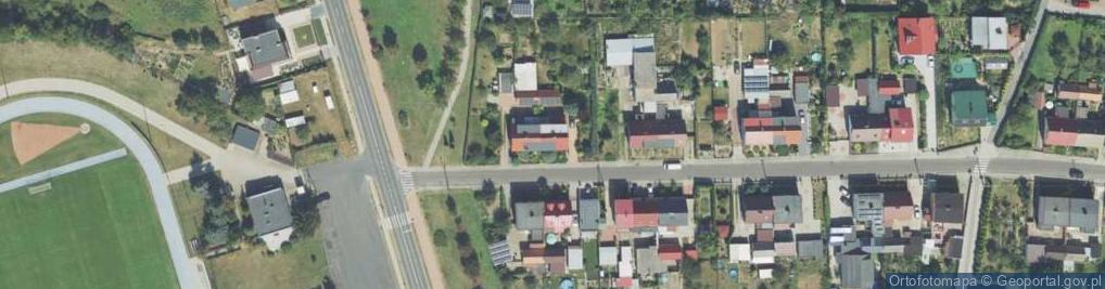 Zdjęcie satelitarne Bartłomiej Saczko Przedsiębiorstwo Budowlano Usługowe Sabud