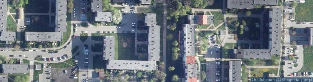 Zdjęcie satelitarne Bartłomiej Tymkowski 1.Przedsiębiorstwo Wielobranżowe Koroz 2.HA