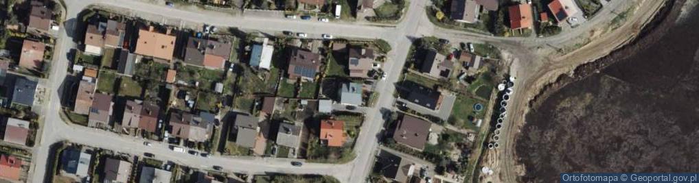 Zdjęcie satelitarne Bernadeta Orzołek Zakład Wielobranżowy Kora