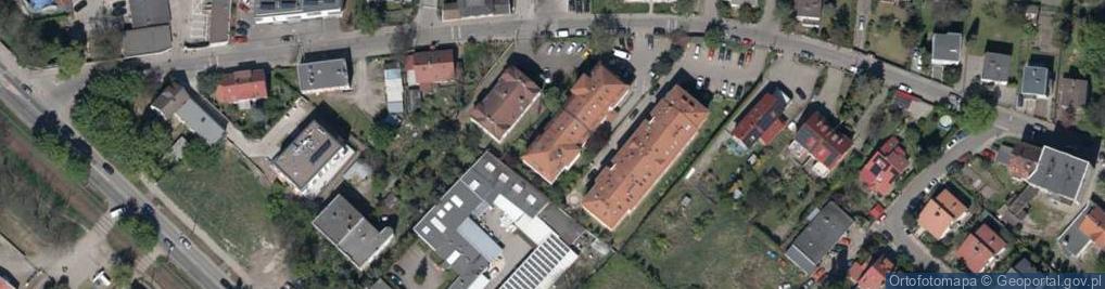 Zdjęcie satelitarne Biuro Inżynierskie Paweł Dunaj