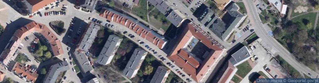 Zdjęcie satelitarne Biuro Realizacji Inwestycji WKM