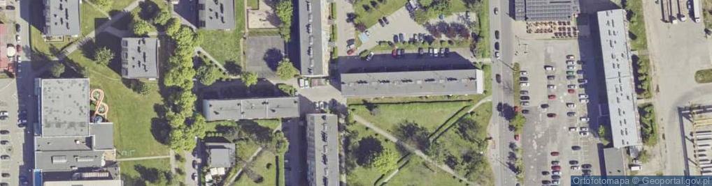 Zdjęcie satelitarne Blacharstwo Dachowe