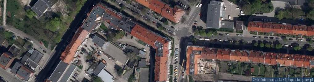 Zdjęcie satelitarne Cała Róża P.H.U.Domel