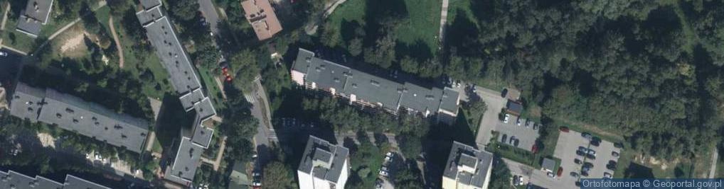 Zdjęcie satelitarne Chordejuk Piotr Uniwers-Bud Przedsiębiorstwo Budowlane