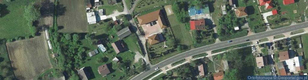 Zdjęcie satelitarne Czesław Ciszewski Instalatorstwo Sanitarne i C.O, Pałac Biórków - Zespół Dworsko - Parkowy w Biórkowie Wielkim, F.H.U.Ciszewski
