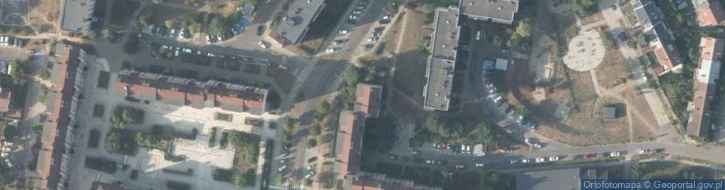 Zdjęcie satelitarne Dach-Kar Zakład Ogólnobudowlany Łukasz Budziałowski