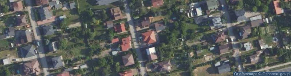 Zdjęcie satelitarne Dachdom Łaszewski Robert Jeziorski Andrzej