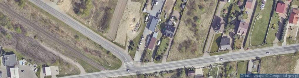 Zdjęcie satelitarne DAR-BRUK Dariusz Biskupski