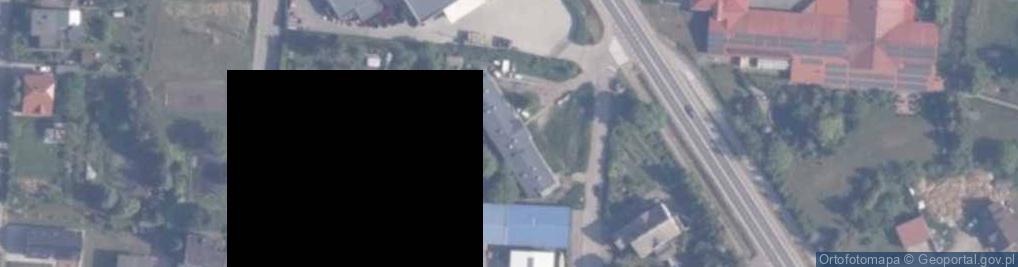 Zdjęcie satelitarne Dariusz Łazarski Przedsiębiorstwo Produkcyjno Usługowo Handlowe Mega-Line