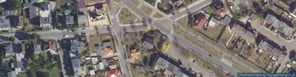 Zdjęcie satelitarne Dariusz Madura Pracownia MD Projekt