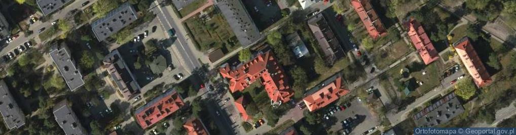 Zdjęcie satelitarne Dariusz Paweł Kulesz Przedsiębiorstwo Usługowo - Handlowe Artdom