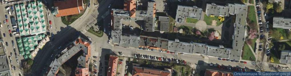 Zdjęcie satelitarne Dawid Kaczmarek Zakład Usługowo-Budowlany