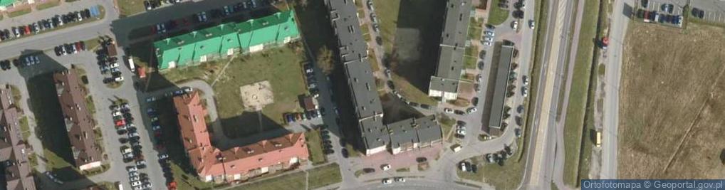 Zdjęcie satelitarne DK-Bud Dariusz Klimiuk-Oleszczuk