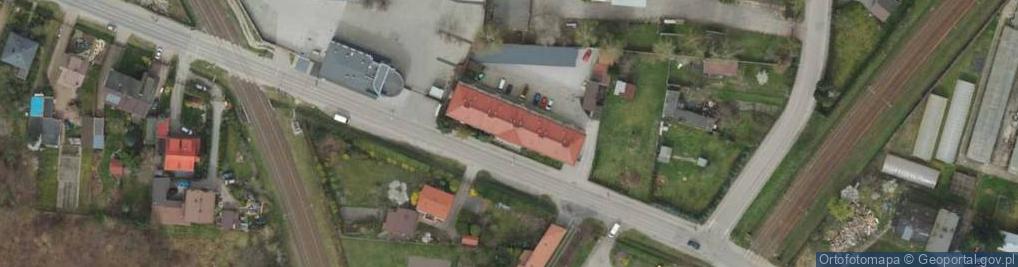 Zdjęcie satelitarne Dom Hutników w Skierniewicach