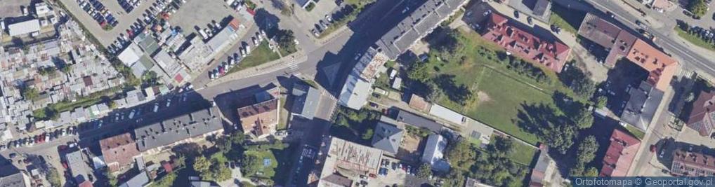 Zdjęcie satelitarne Dombud w Likwidacji