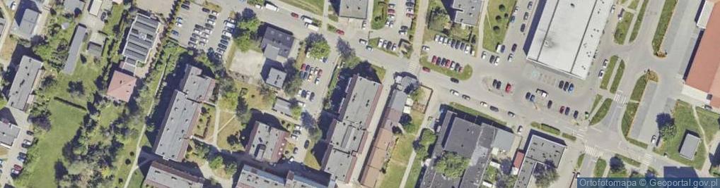 Zdjęcie satelitarne Dorota Malik Przedsiębiorstwo Handlowo-Usługowe Malbud