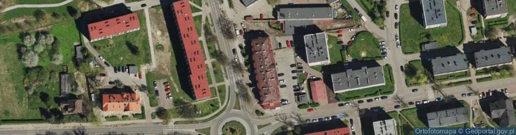 Zdjęcie satelitarne Drewbud