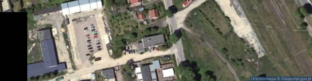 Zdjęcie satelitarne Ekomelbud w Mrągowie [ w Upadłości