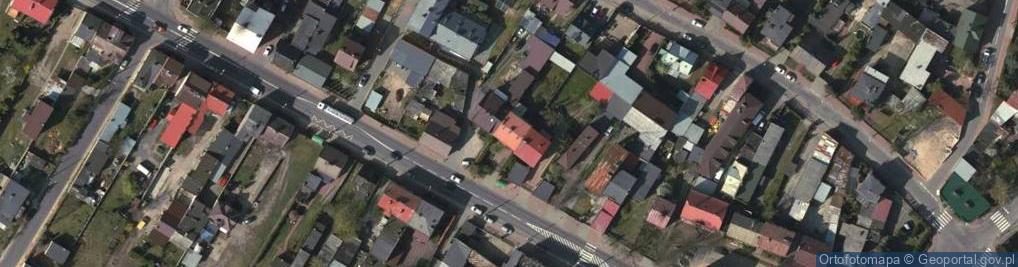 Zdjęcie satelitarne Elkom Budkowski Włodzimierz Onisk Zbigniew