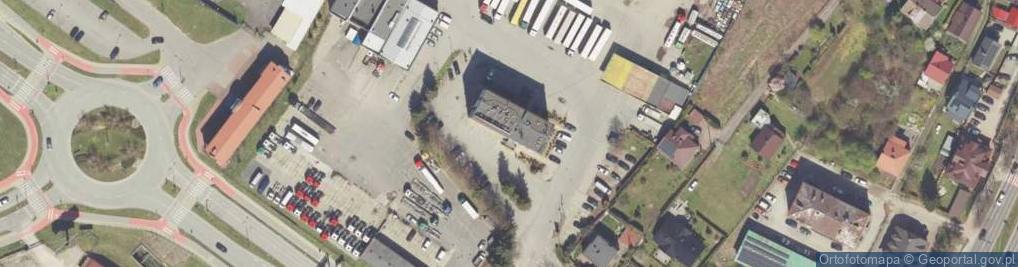 Zdjęcie satelitarne Erbud Przedsiębiorstwo Remontowo Budowlane i Usługowo Handlowe w Rzeszowie