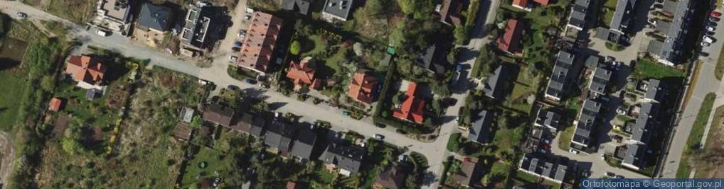 Zdjęcie satelitarne Eugeniusz Hełka Budoprojekt Przedsiębiorstwo Projektowo-Budowlane