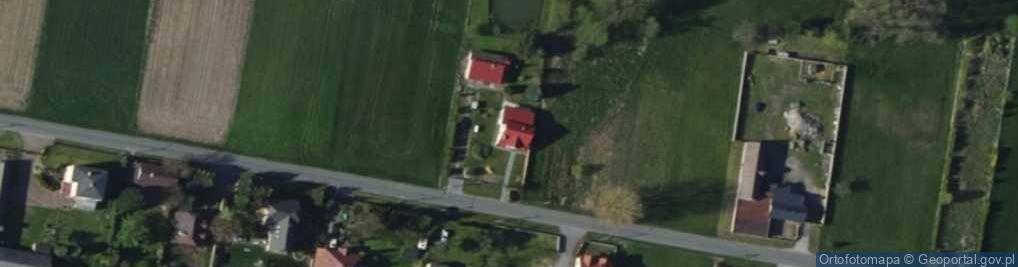 Zdjęcie satelitarne Firma Handlowo-Usługowa Inwest Bud Wąs Krzysztof