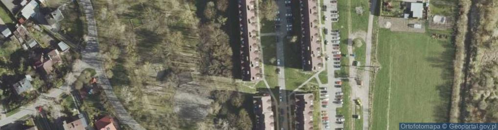 Zdjęcie satelitarne Firma Handlowo Usługowa Super Dach